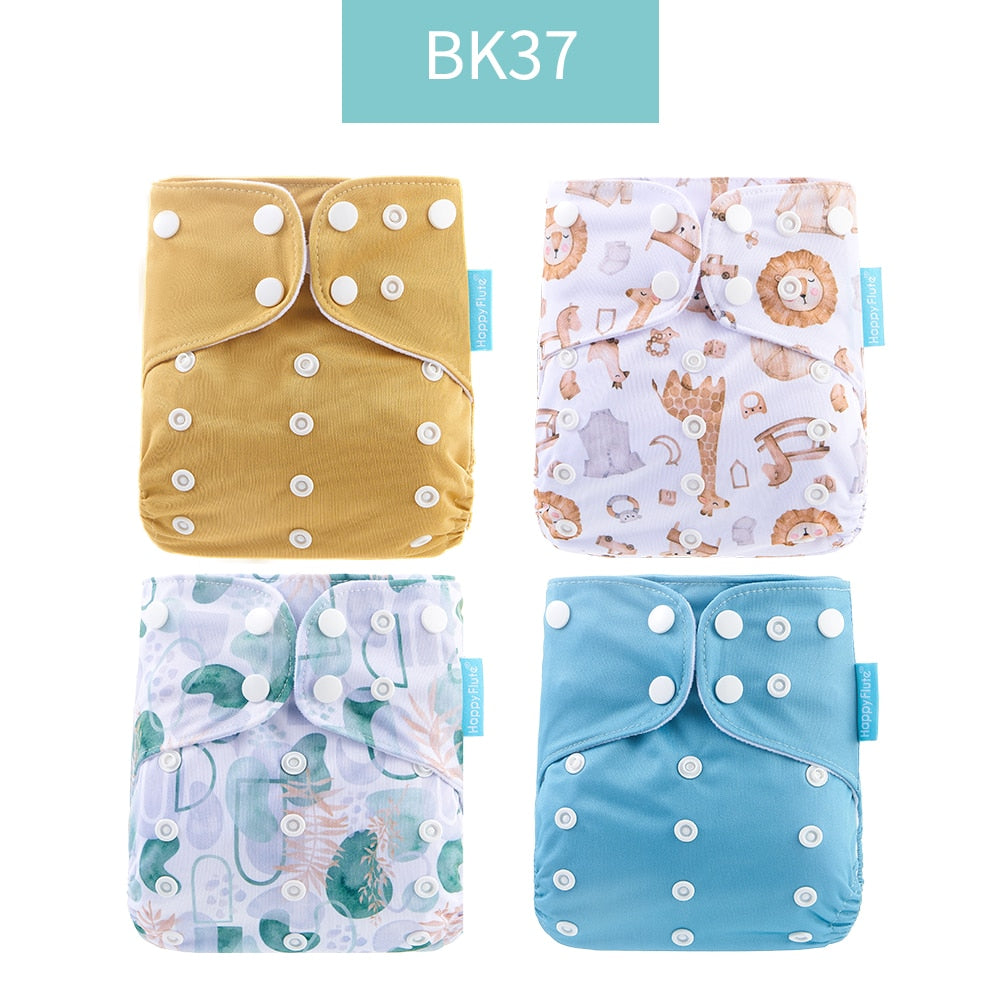 Washable Eco-friendly Baby Cloth Diaper Fit 0-2year