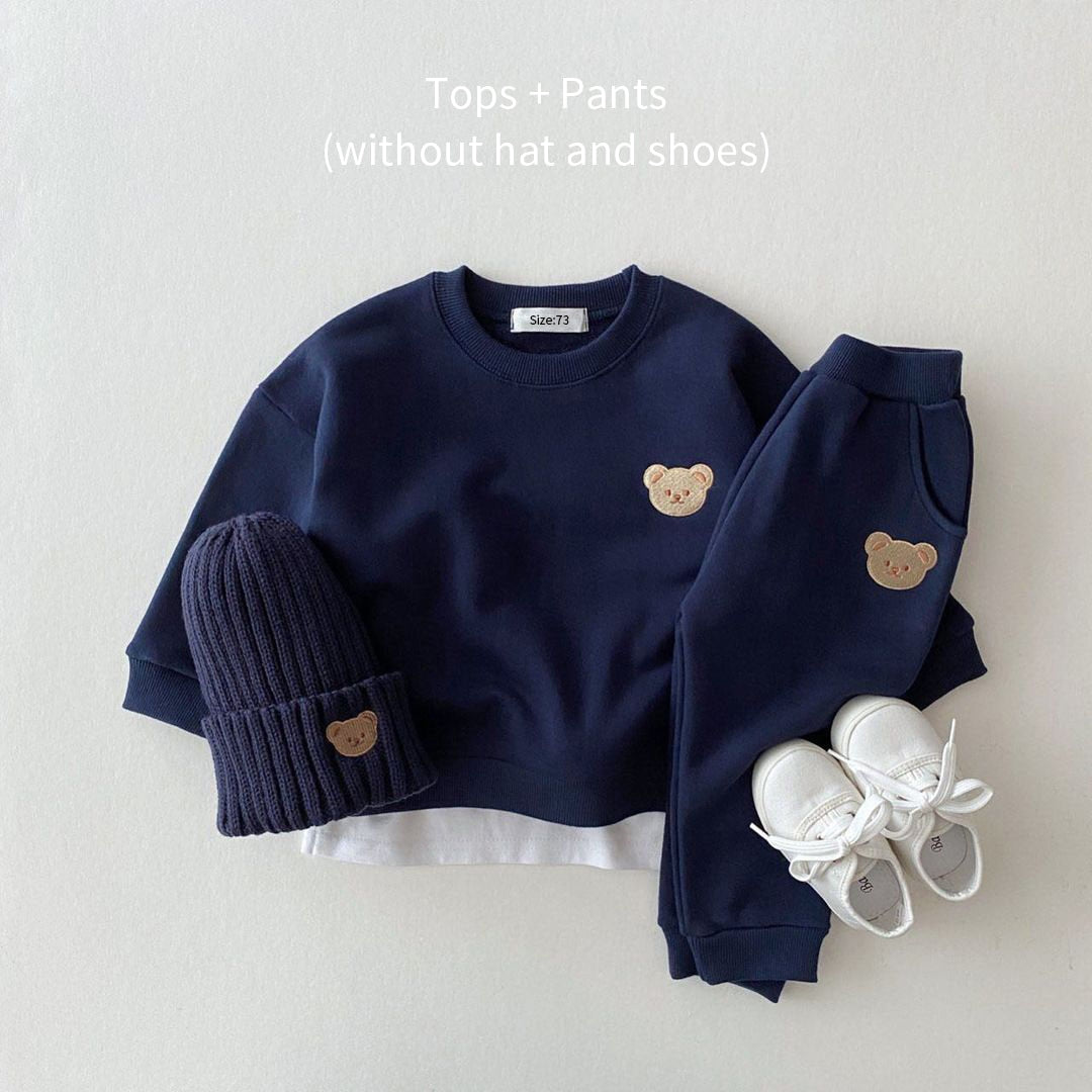 Baby Tracksuit / Sweatshirt And Pants Clothes Set For 0-6 Years