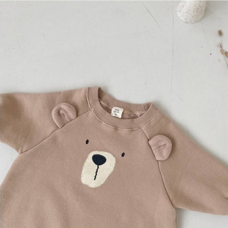 Bear Essentials Baby Romper - Gevoerde jumpsuit voor de kleintjes