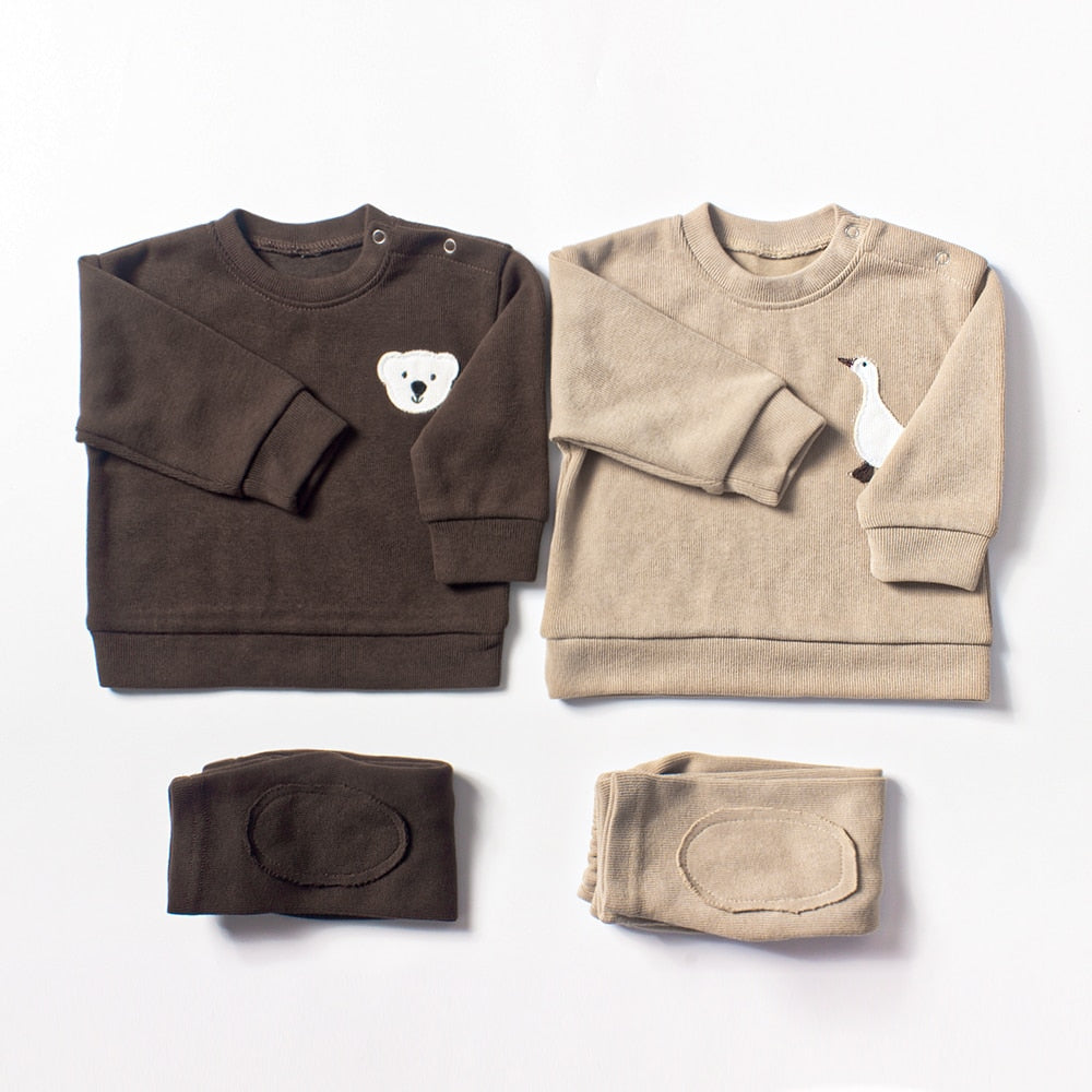 Boze gans Baby Sweatshirts Sets