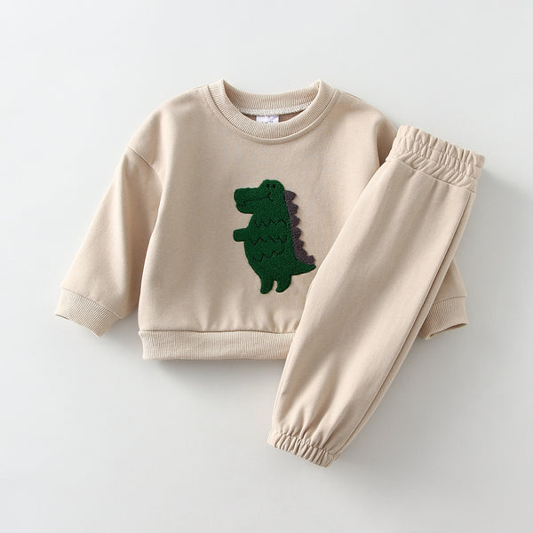 Sweetheart Sweater Set - Outfit met sweatshirt en broek voor babymeisjes