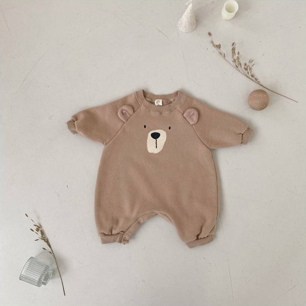 Bear Essentials Baby Romper - Padded Jumpsuit for Little Ones