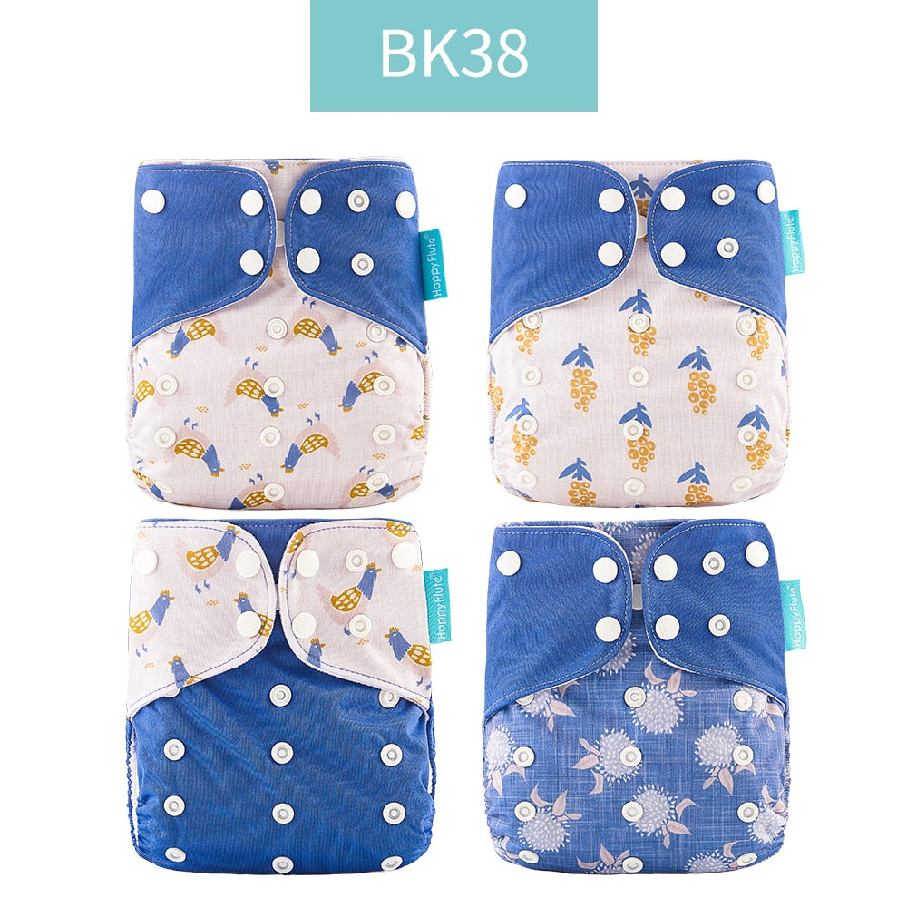 Washable Eco-friendly Baby Cloth Diaper Fit 0-2year