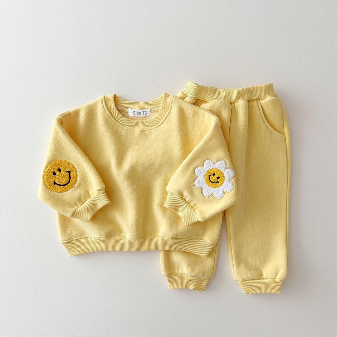 Sunny smile babysweater setjes 0- 3 jaar