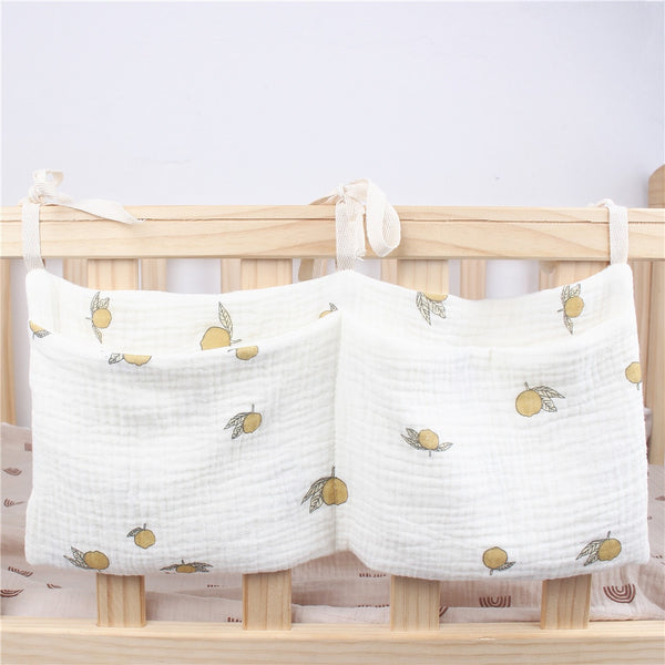 Baby Crib Storage Bag /Headboard Diaper Bag for Kids