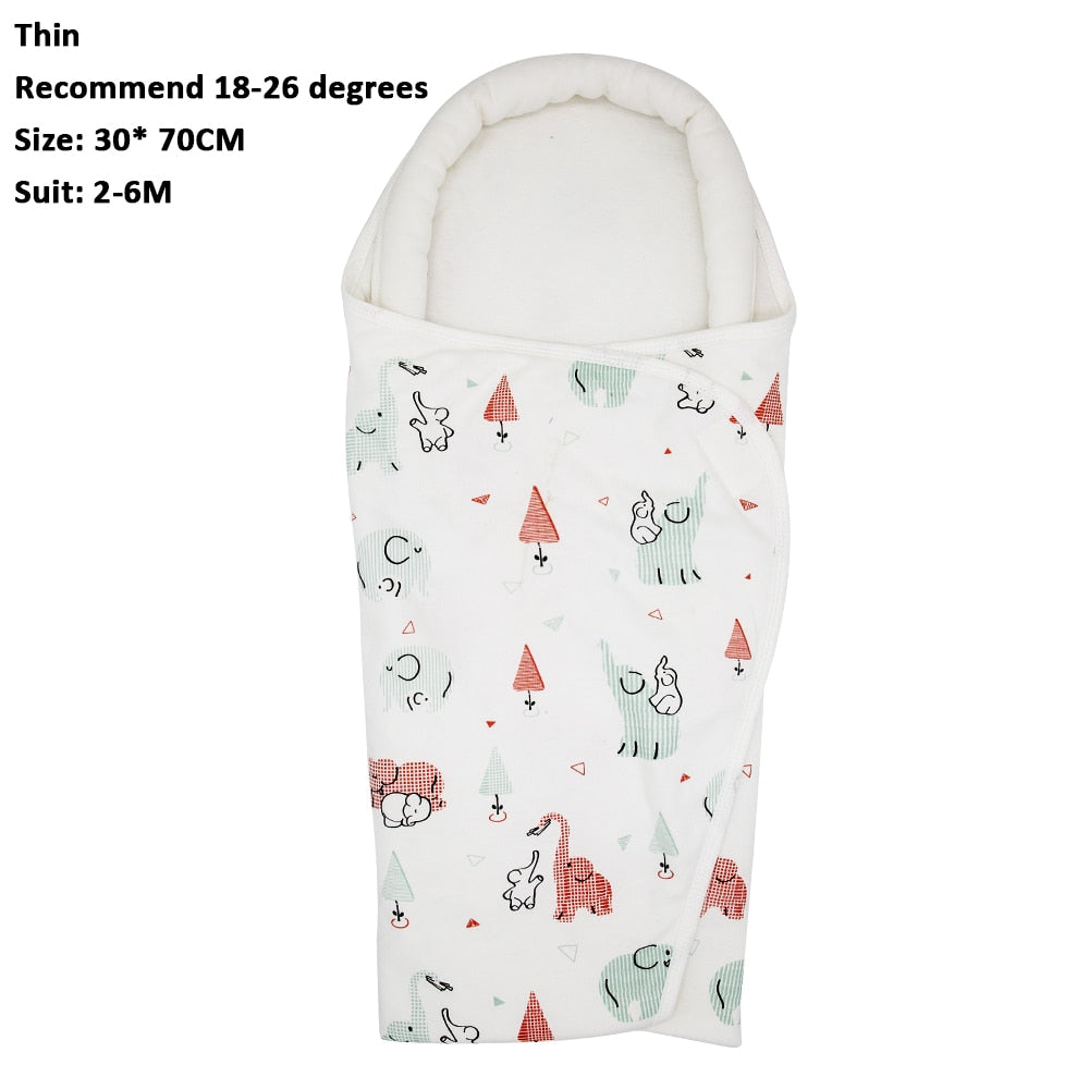 1 Tog Baby Swaddling Wraps for 0-6 Month