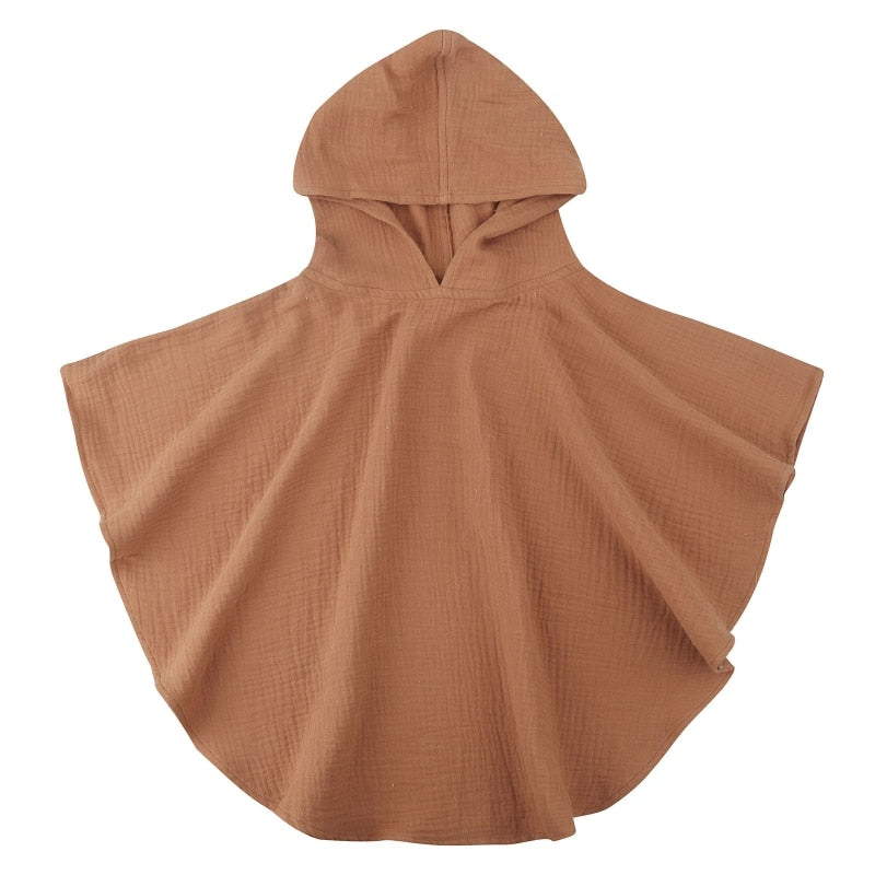 Babycapuchon / badhanddoek voor kinderen g Bloemenponcho's voor 0-3 jaar