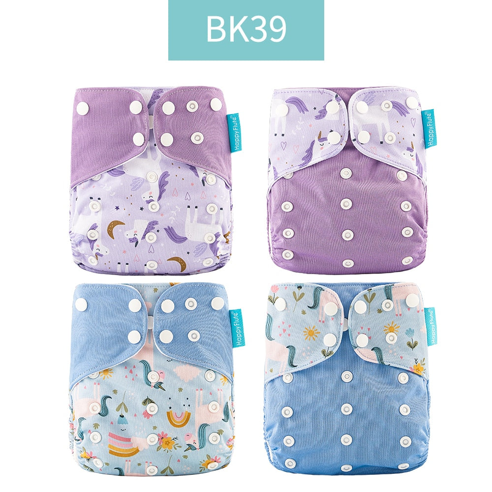 Washable Eco-friendly Baby Cloth Diaper Fit 0-2year