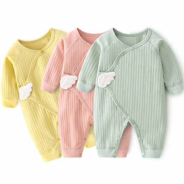 Pasgeboren baby romper/stevige zachte vrijetijdskleding