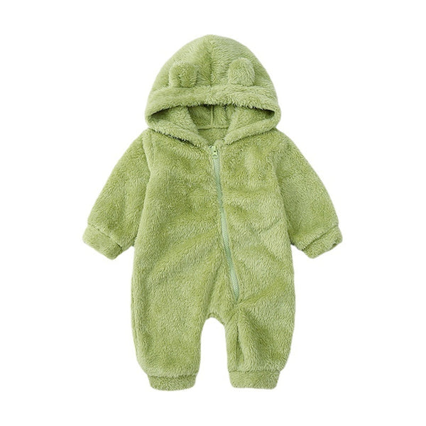 Cuddle Bear Warm Baby Rompers