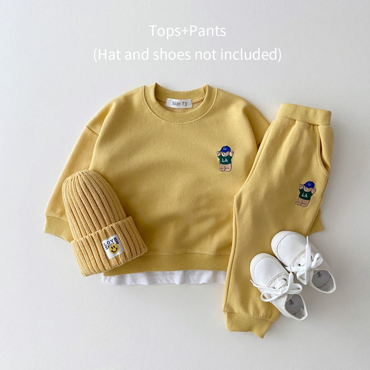 Little LA Bear Sweatshirt+Jogger Pants Set