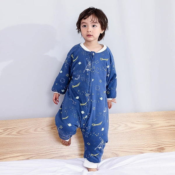 3.5 Tog Baby Sleep suits/ Removable Sleeves for 0-6 Yrs