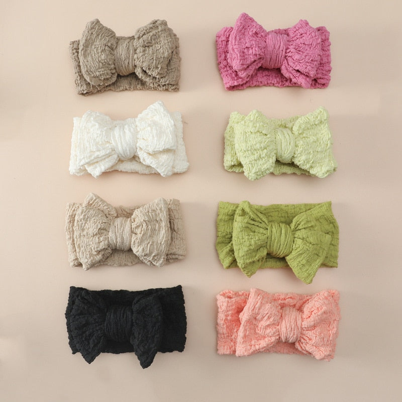 Big Bow Baby Headband/ Turban Baby Hair Accessories for 4-6 yrs