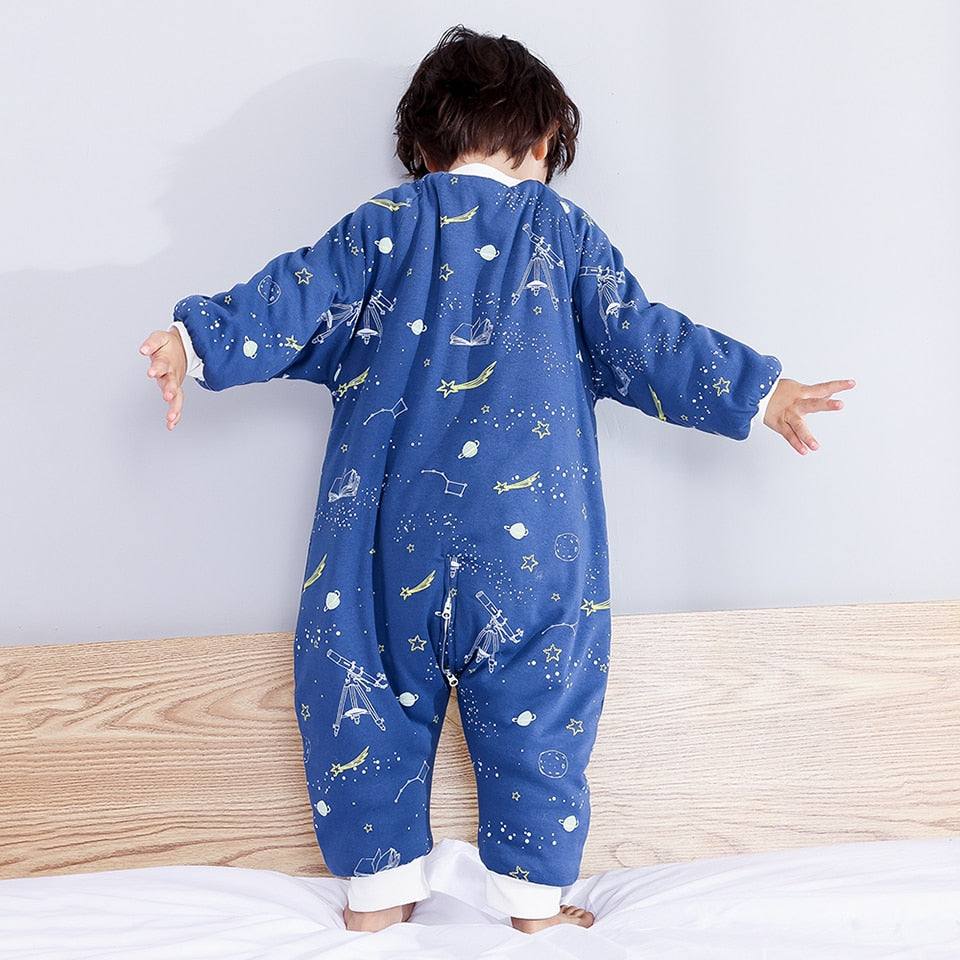 3.5 Tog Baby Sleep suits/ Removable Sleeves for 0-6 Yrs