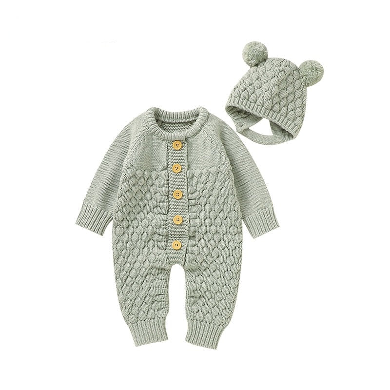 Fleece rompertjes voor baby's