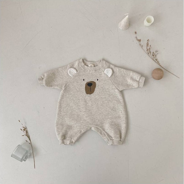 Bear Essentials Baby Romper - Gevoerde jumpsuit voor de kleintjes