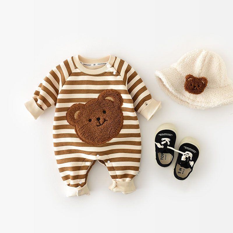 Winter Baby Rompertjes / Jumpsuits Bear Outfit