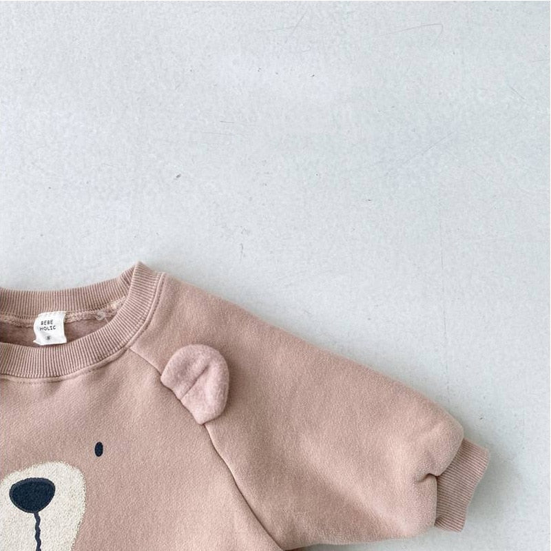 Bear Essentials Baby Romper - Gevoerde jumpsuit voor de kleintjes