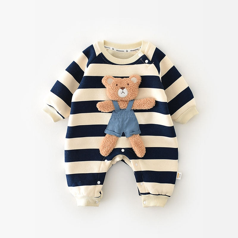 Winter Baby Rompertjes / Jumpsuits Bear Outfit