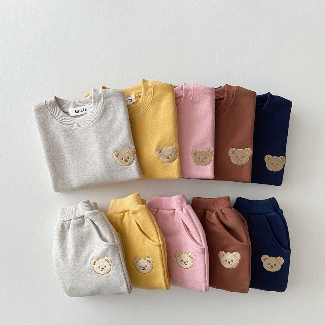 Maple Bear Baby Tracksuit & Pants (FREE BEANIE)