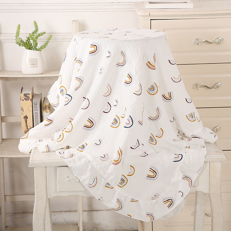 Baby Swaddle Blankets/ Born Infant Bedding Accessories for 0-1 yrs