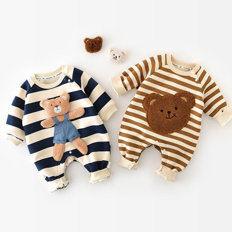 Winter Baby Rompertjes / Jumpsuits Bear Outfit