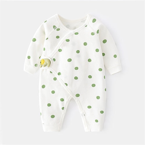 Pasgeboren baby romper/stevige zachte vrijetijdskleding