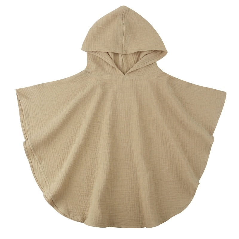 Babycapuchon / badhanddoek voor kinderen g Bloemenponcho's voor 0-3 jaar