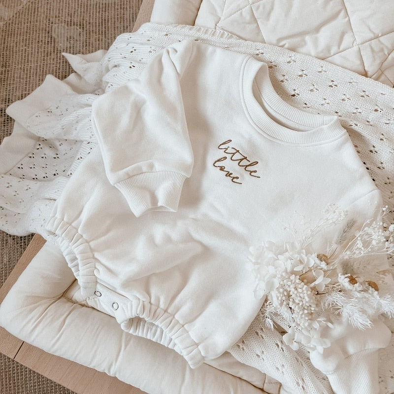 Little Love Daisy Embroidery kinderjumpsuits