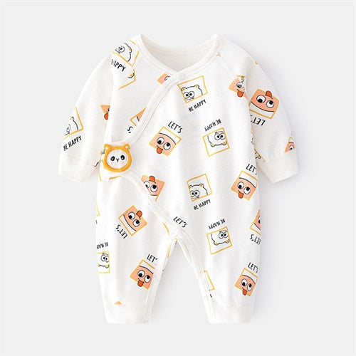 Pasgeboren baby romper/stevige zachte vrijetijdskleding