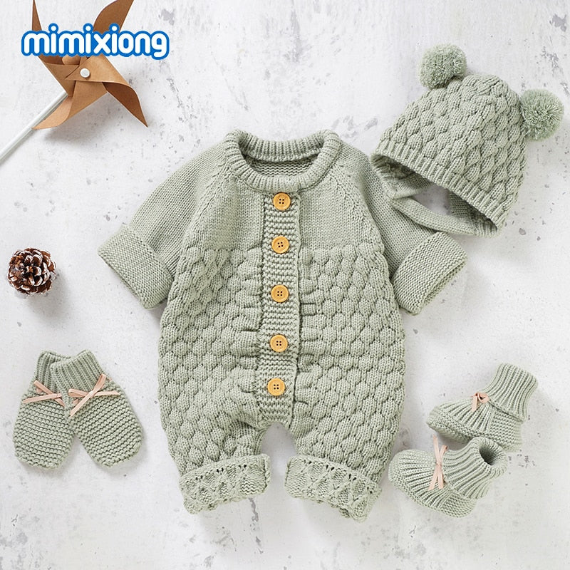 Fleece rompertjes voor baby's