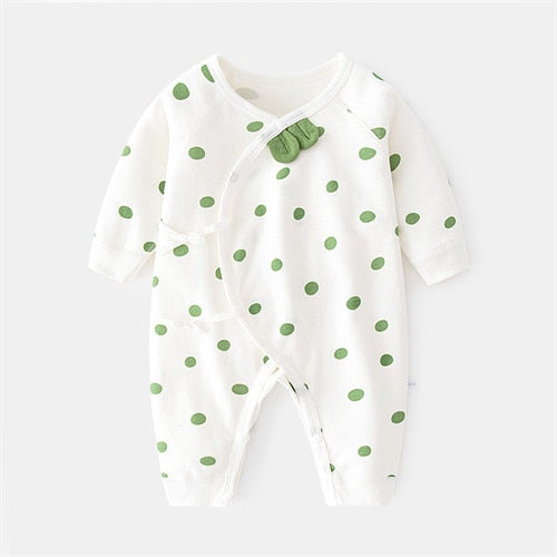 Pasgeboren baby romper/stevige zachte vrijetijdskleding