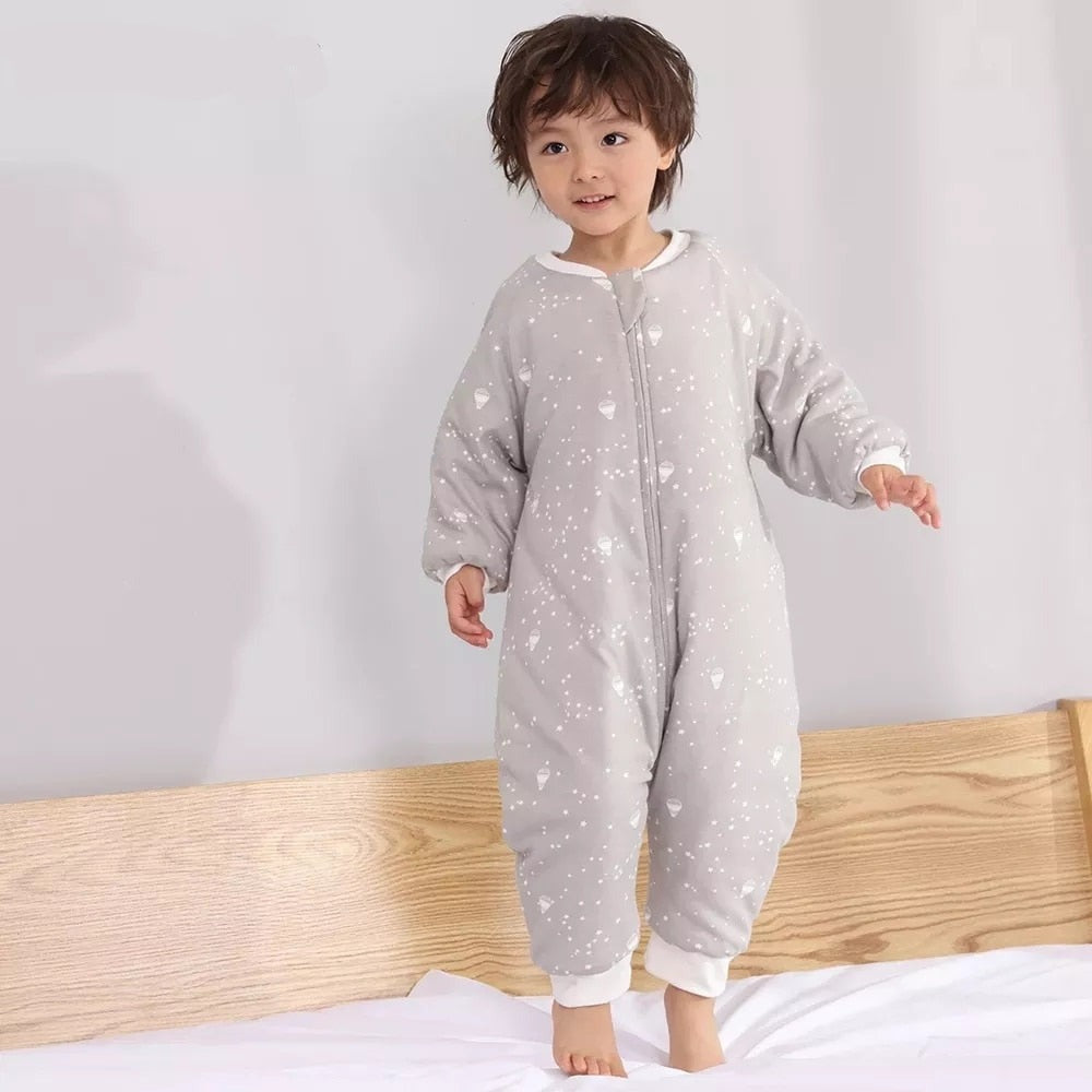 2.5 Tog Baby Sleep suits / Removable Sleeves for 1-4 Year