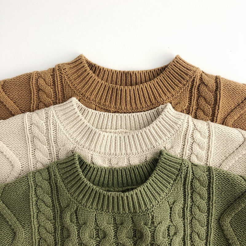 Kids Sweaters/ Pullover Style Knitwear For 0-12 Years