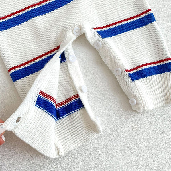 Baby rompertjes peuter / gebreide jumpsuit jongens voor 0-3 jaar