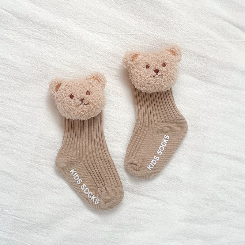 Baby Socks for Kids / Soft Cotton Bear Children Socken For 0-3 Yrar