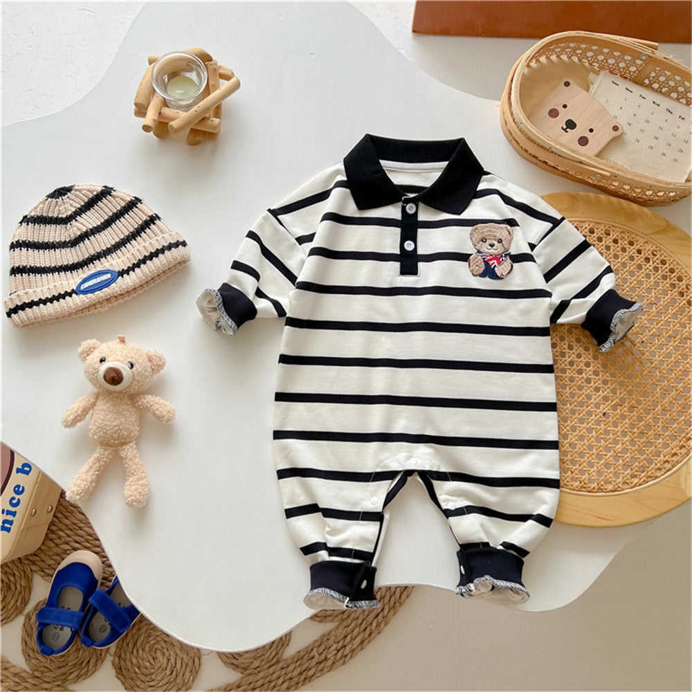 Streep-tastic Baby Bear-y Romper