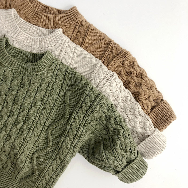 Kids Sweaters/ Pullover Style Knitwear For 0-12 Years