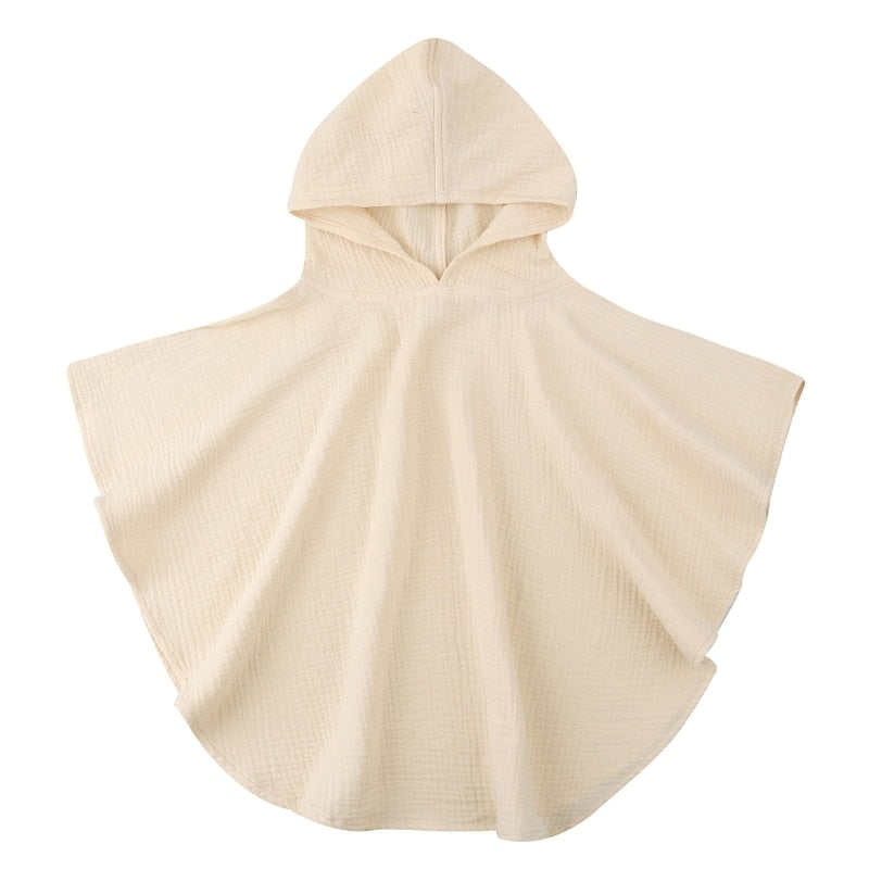 Babycapuchon / badhanddoek voor kinderen g Bloemenponcho's voor 0-3 jaar