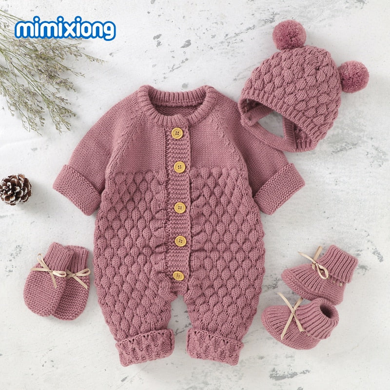 Fleece rompertjes voor baby's