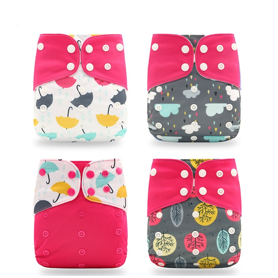 Washable Eco-friendly Baby Cloth Diaper Fit 0-2year