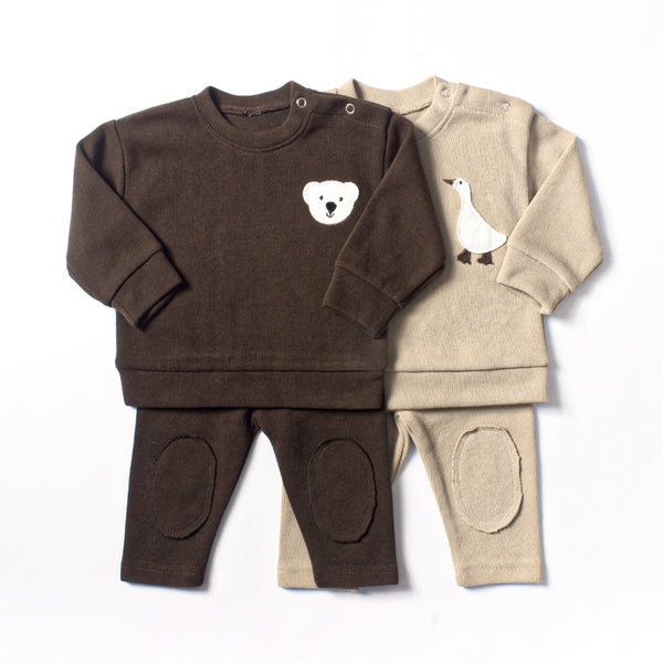 Angry goose Baby Sweatshirts Sets